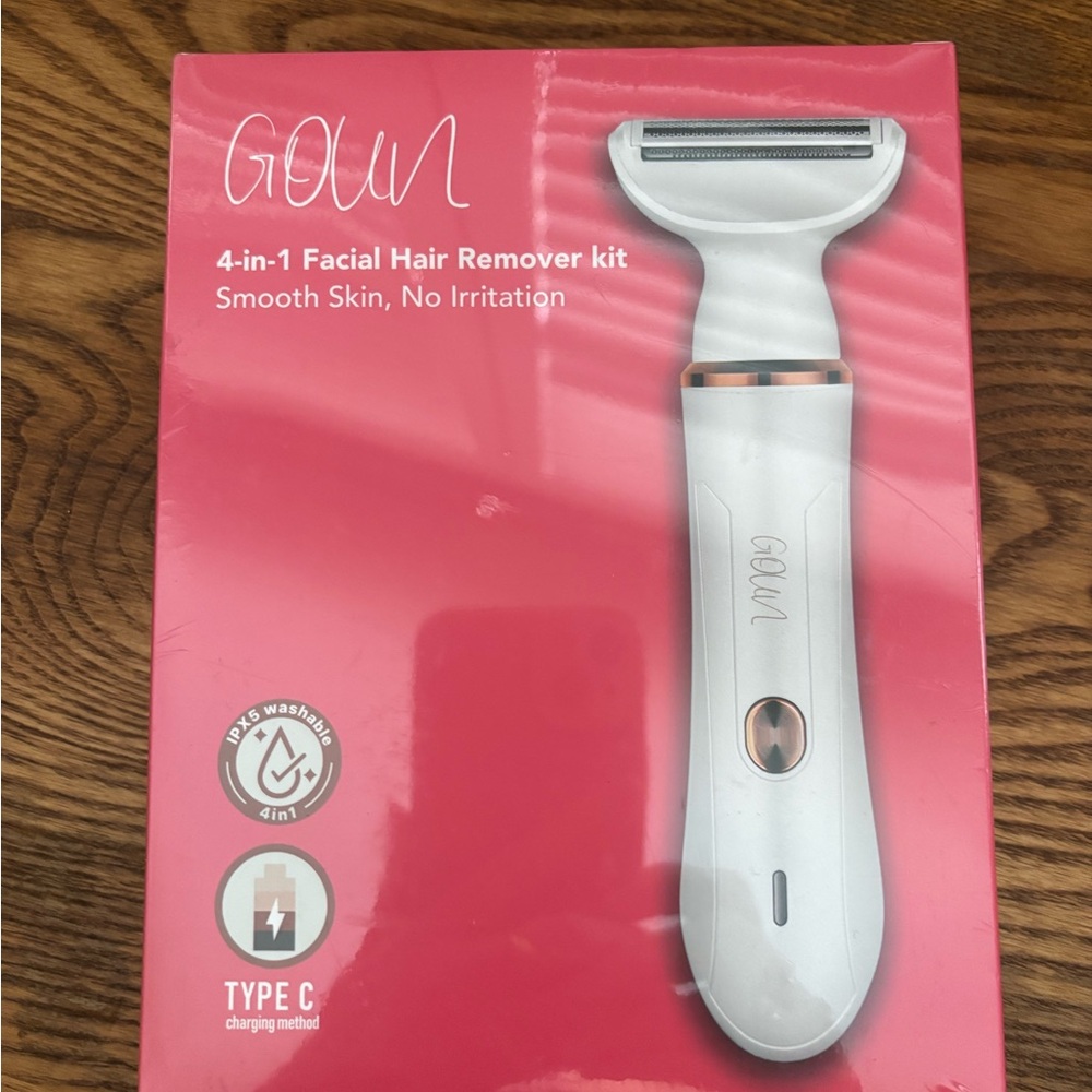 White 4-in-1 Women's Hair Remover Kit